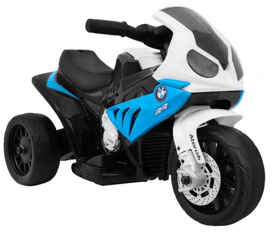OFFICIAL LICENSED BMW S1000RR BLUE KIDS ELECTRIC RIDE ON MOTORBIKE TRIKE SCOOTER