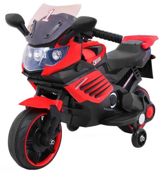 SuperBike Red Electric Ride-on for Kids!