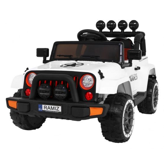 Jeep Kids Ride-on 4×4 Full Time 4WD White