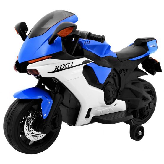 R1 Superbike Blue Electric Motorbike  3+