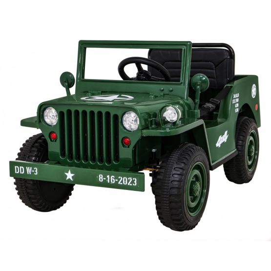 Military JEEP 4WD – Green + Remote Control