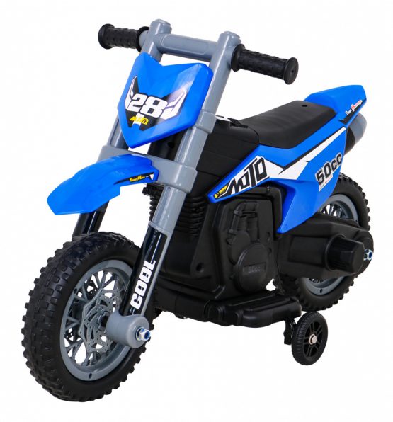 V Cross Blue – Electric Ride On 12V Mini Motocross for kids