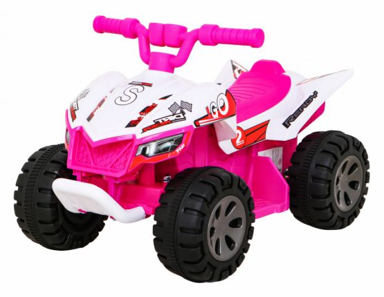 Mini-Quad THE FASTEST Pink Ride-On 6V Kids Quad Bike Battery Operated