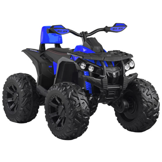 12V Quad ATV Power 4×4 BLUE | Age 3-8 + Remote Control