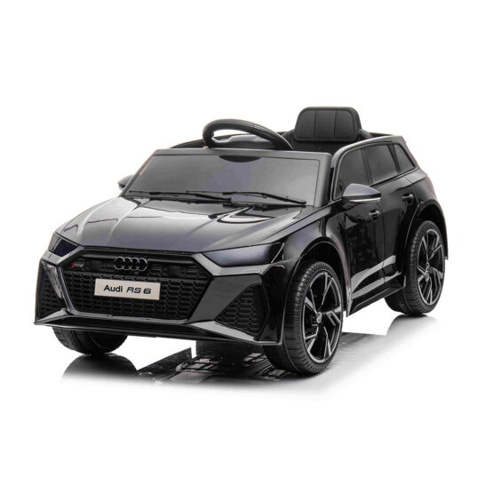 2022 New Brand Audi RS 6 Battery Operated Ride on Car for Kids + Remote Control | Black