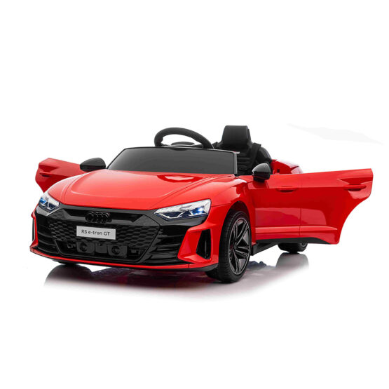 Audi RS E-Tron GT Battery Operated Ride on Car for Kids + Remote Control | Red