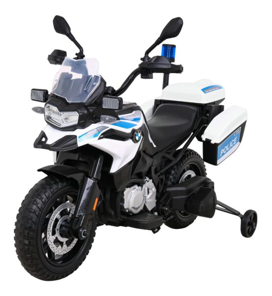 Licensed BMW F 850 GS-P Police Motorcycle for kids 12V