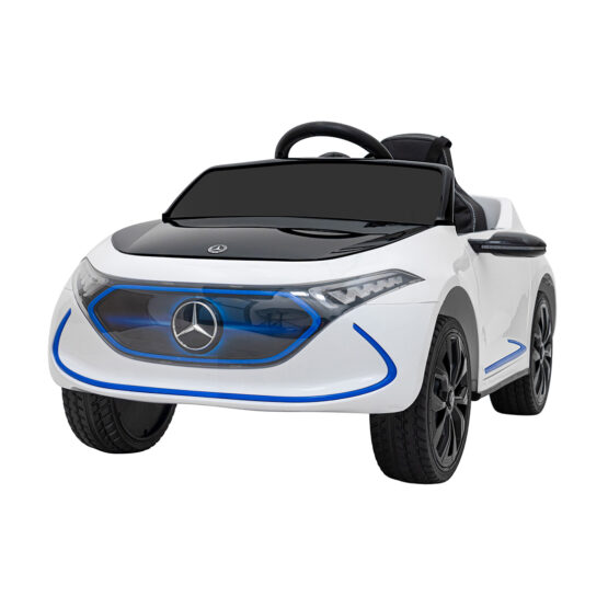 Mercedes BENZ EQA AMG 12V Kids Ride-On Car with R/C Parental | White