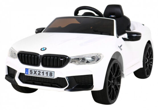 24V BMW M5 licensed ride on car with RC | Drift function | White
